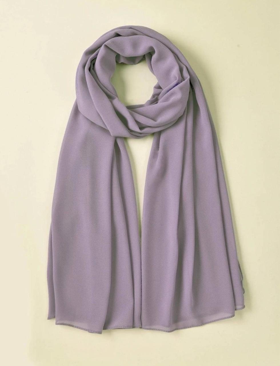 Lightweight Chiffon Scarf – Elegant, Airy & Versatile Accessory