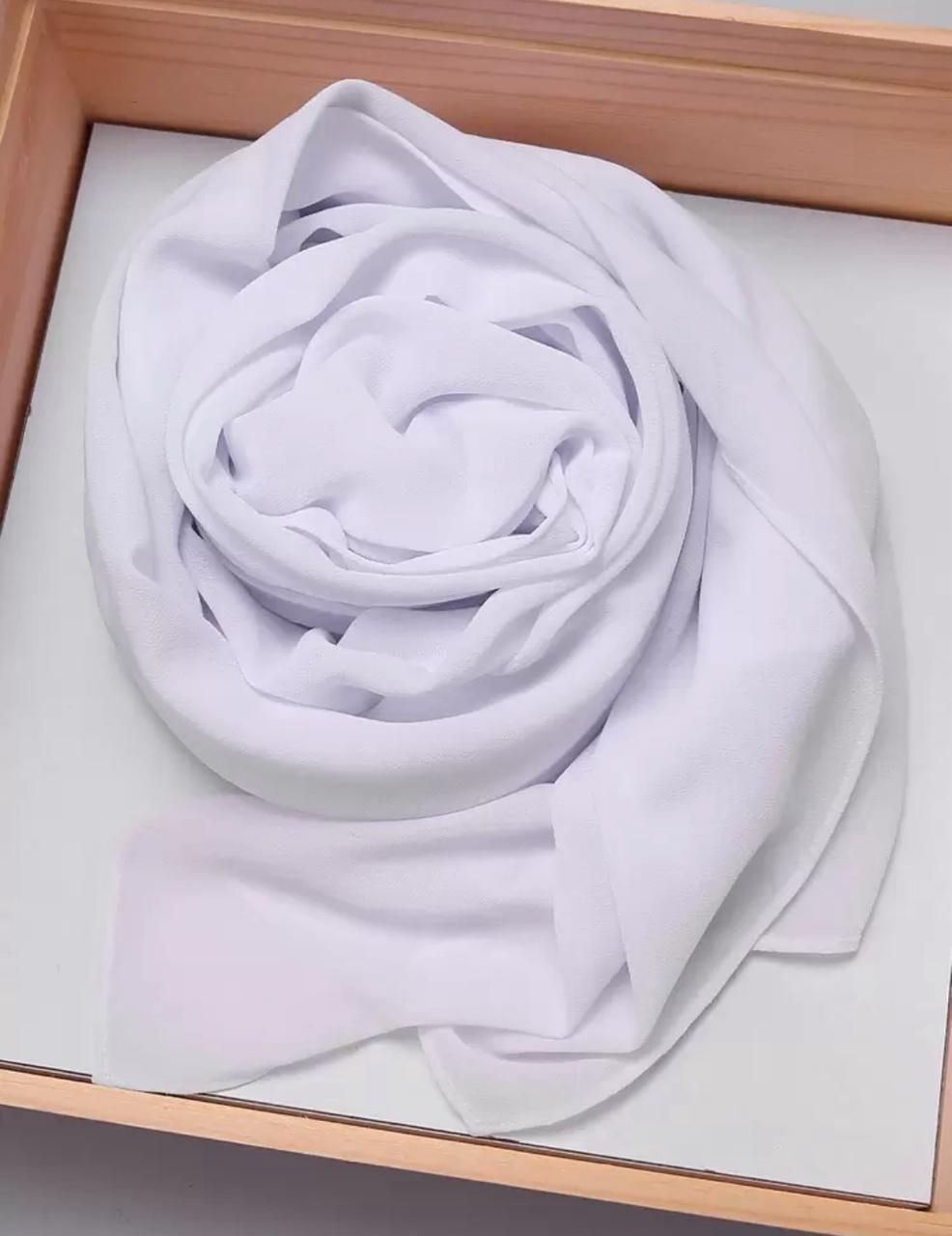 Lightweight Chiffon Scarf – Elegant, Airy & Versatile Accessory