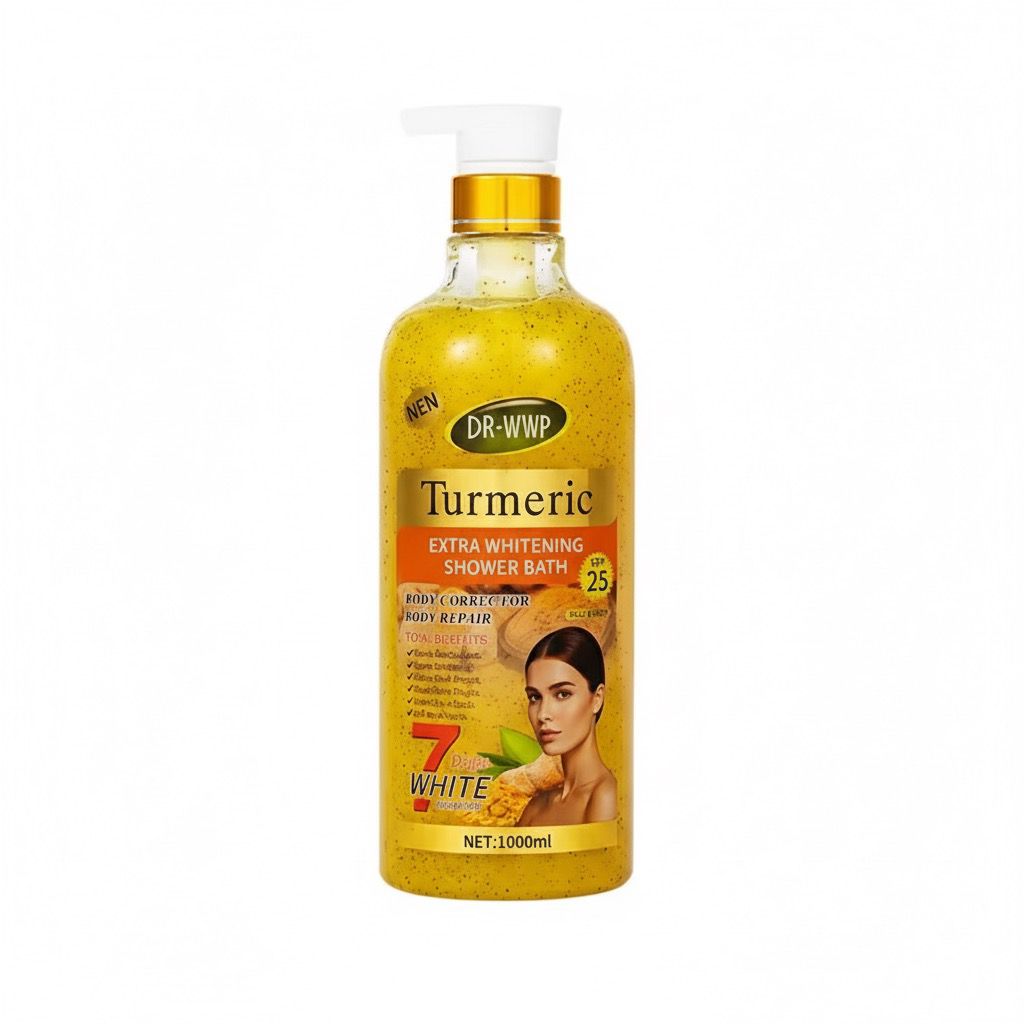 Turmeric Whitening Shower Gel – Brightening & Nourishing Body Wash