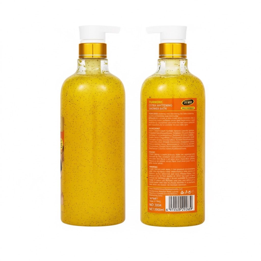 Turmeric Whitening Shower Gel – Brightening & Nourishing Body Wash