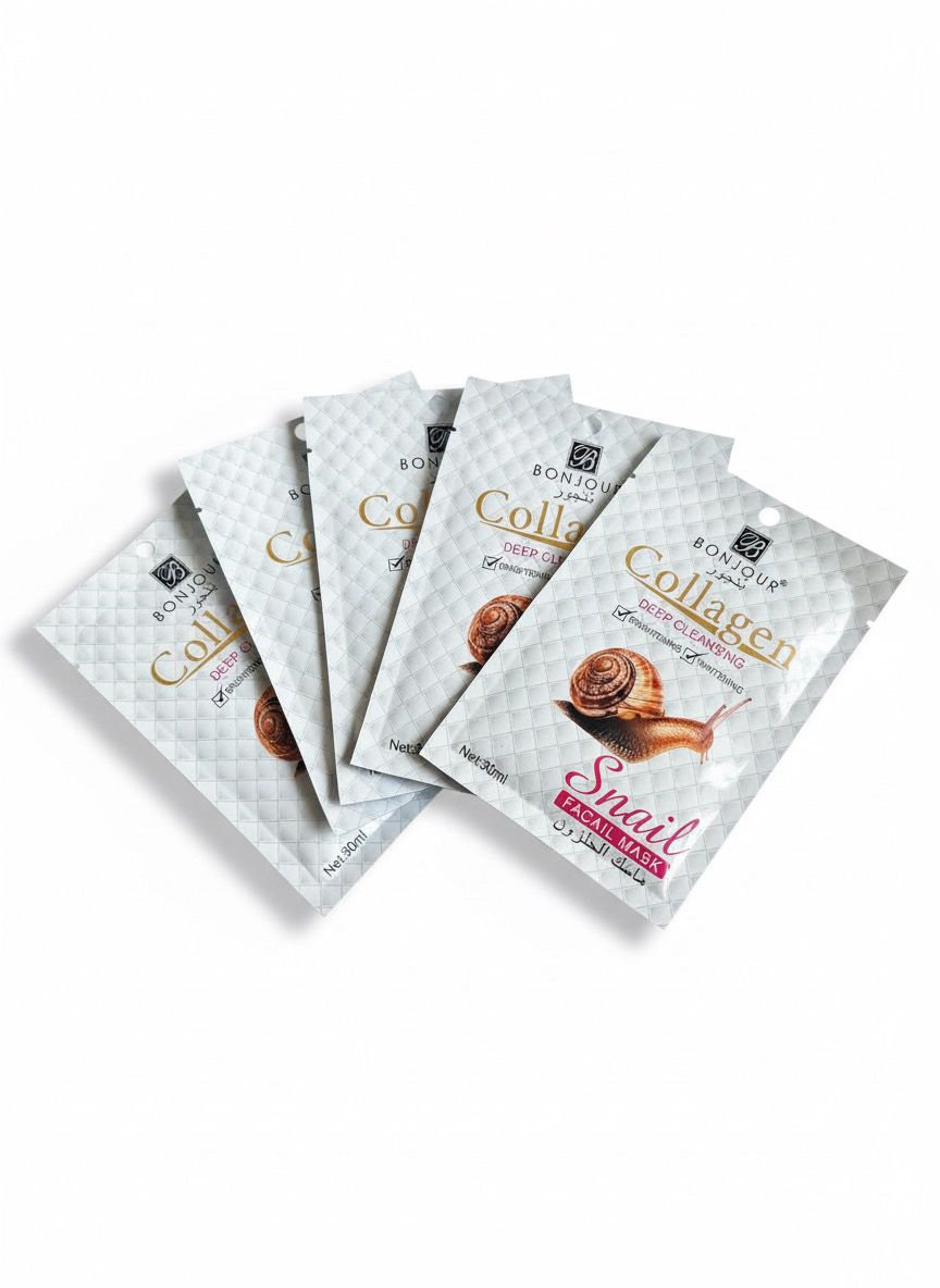 Collagen Snail Facial Mask – Hydrating & Anti-Aging Skincare