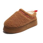 Teddy Plush Slip-On Slippers