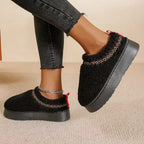 Teddy Plush Slip-On Slippers