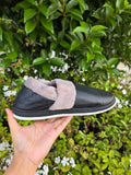 Plush Lined Indoor Slippers – Soft Warm Comfort House Slip-On Shoes