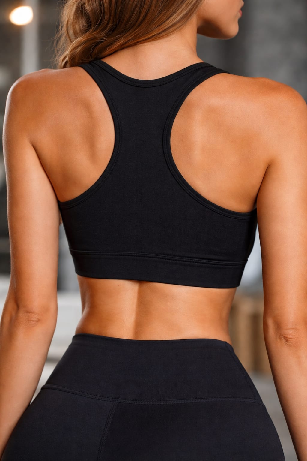 Seamless Sports Bra – Stretch Comfort Support Crop