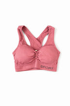 Seamless Sports Bra – Stretch Comfort Support Crop