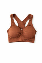 Seamless Sports Bra – Stretch Comfort Support Crop