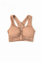 Seamless Sports Bra – Stretch Comfort Support Crop