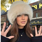 Fur Hat – Soft Plush Faux Fur Winter Cap