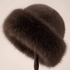 Fur Hat – Soft Plush Faux Fur Winter Cap