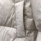 Long Puffer Hooded Winter Coat