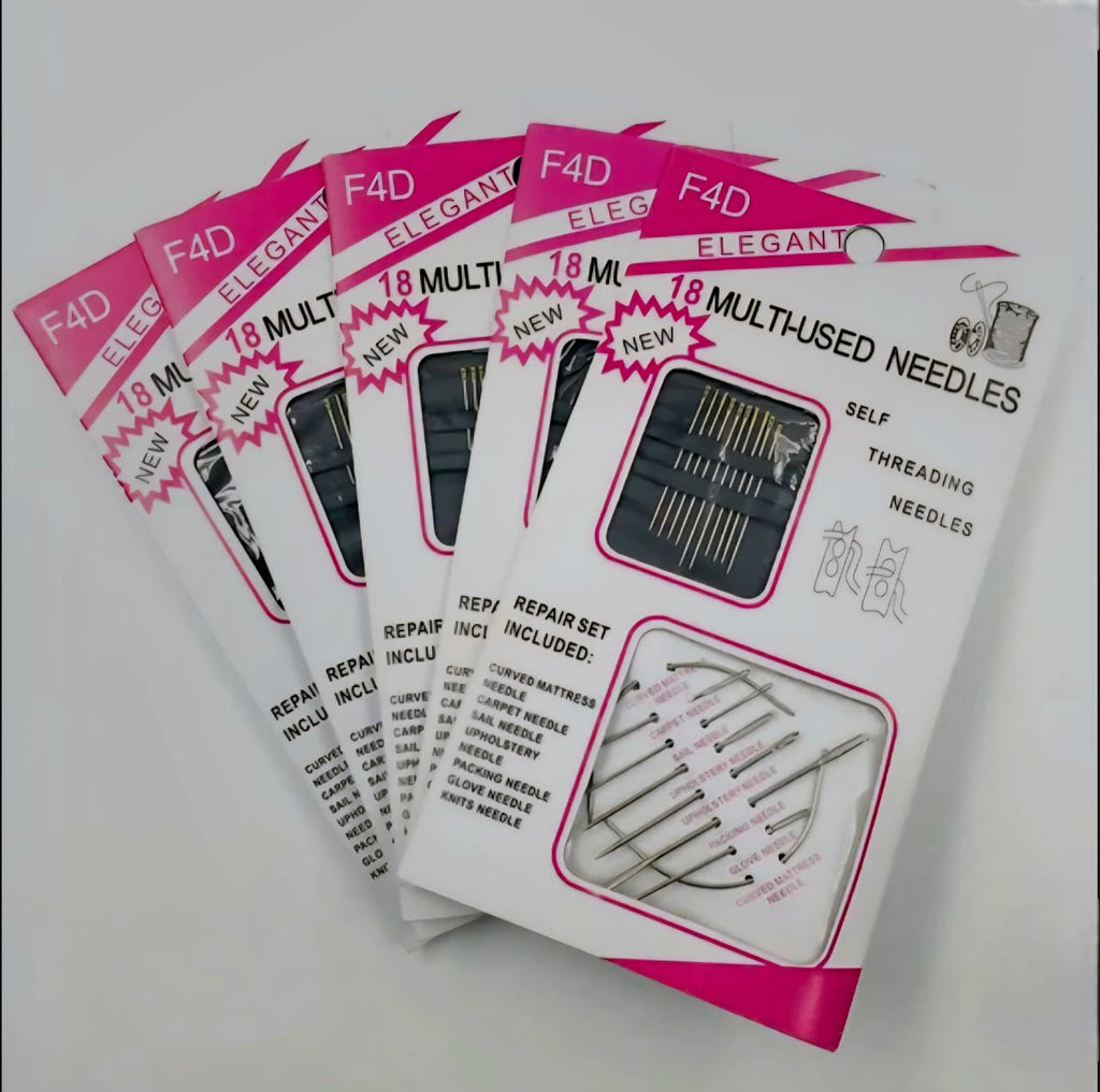 18 Piece Multi-Use Sewing Needle Set