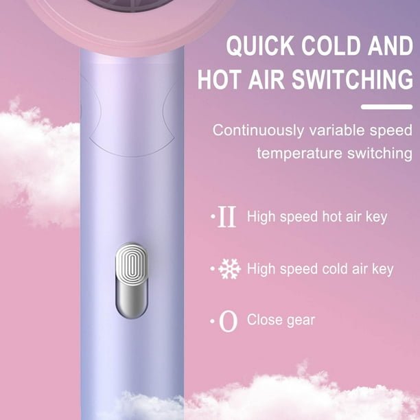 Mini Foldable Hair Dryer – Portable Travel Blow Dryer