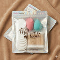 Makeup Tools Kit (Cotton Buds & Powder Puff Set)