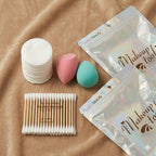 Makeup Tools Kit (Cotton Buds & Powder Puff Set)