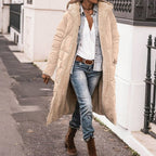 Longline Sherpa Lined Hooded Puffer Coat