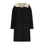 Longline Sherpa Lined Hooded Puffer Coat
