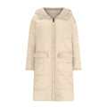 Longline Sherpa Lined Hooded Puffer Coat