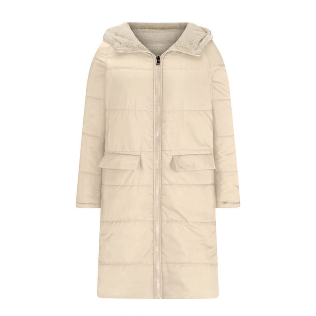 Longline Sherpa Lined Hooded Puffer Coat