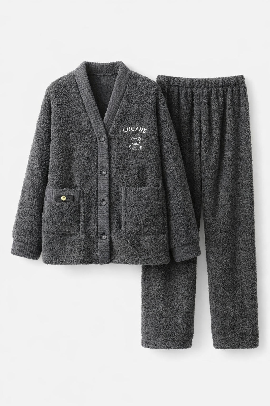 Cozy Plush 2-Piece Lounge Set