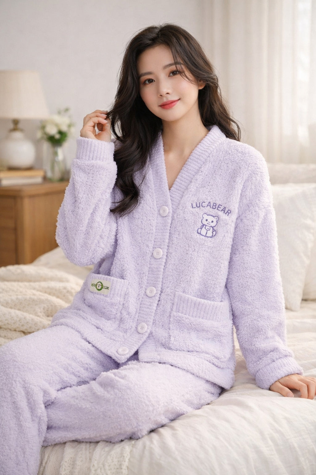 Cozy Plush 2-Piece Lounge Set