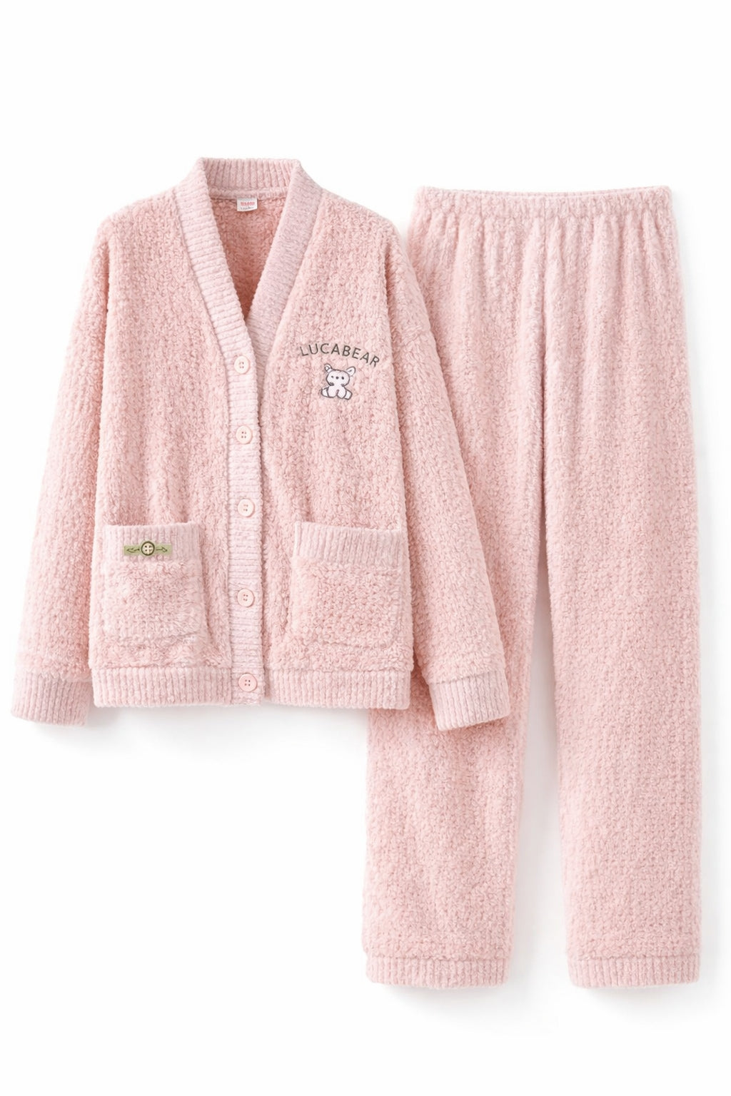 Cozy Plush 2-Piece Lounge Set