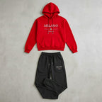 Milano Italia 2-Piece Hoodie & Jogger Tracksuit Set