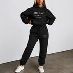 Milano Italia 2-Piece Hoodie & Jogger Tracksuit Set