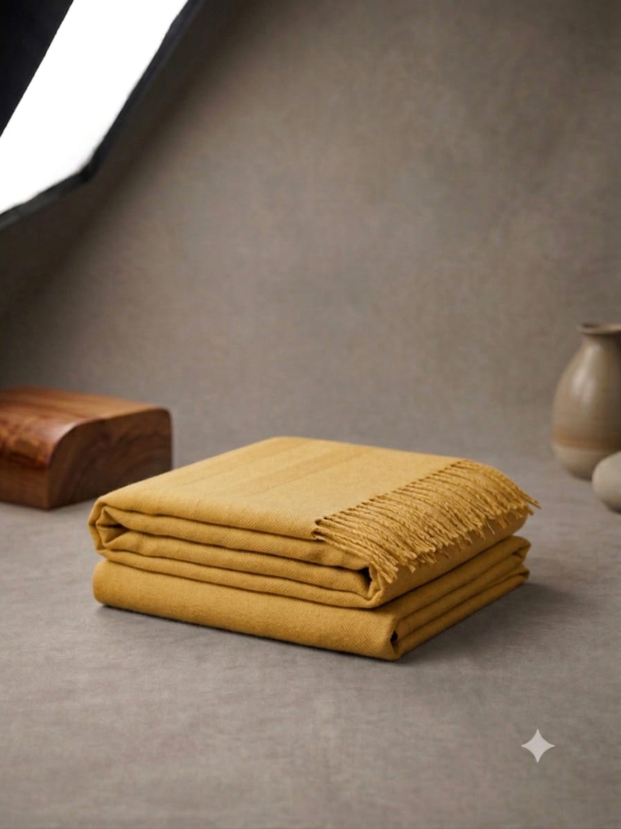 Classic Tassel Winter Cashmere Scarf