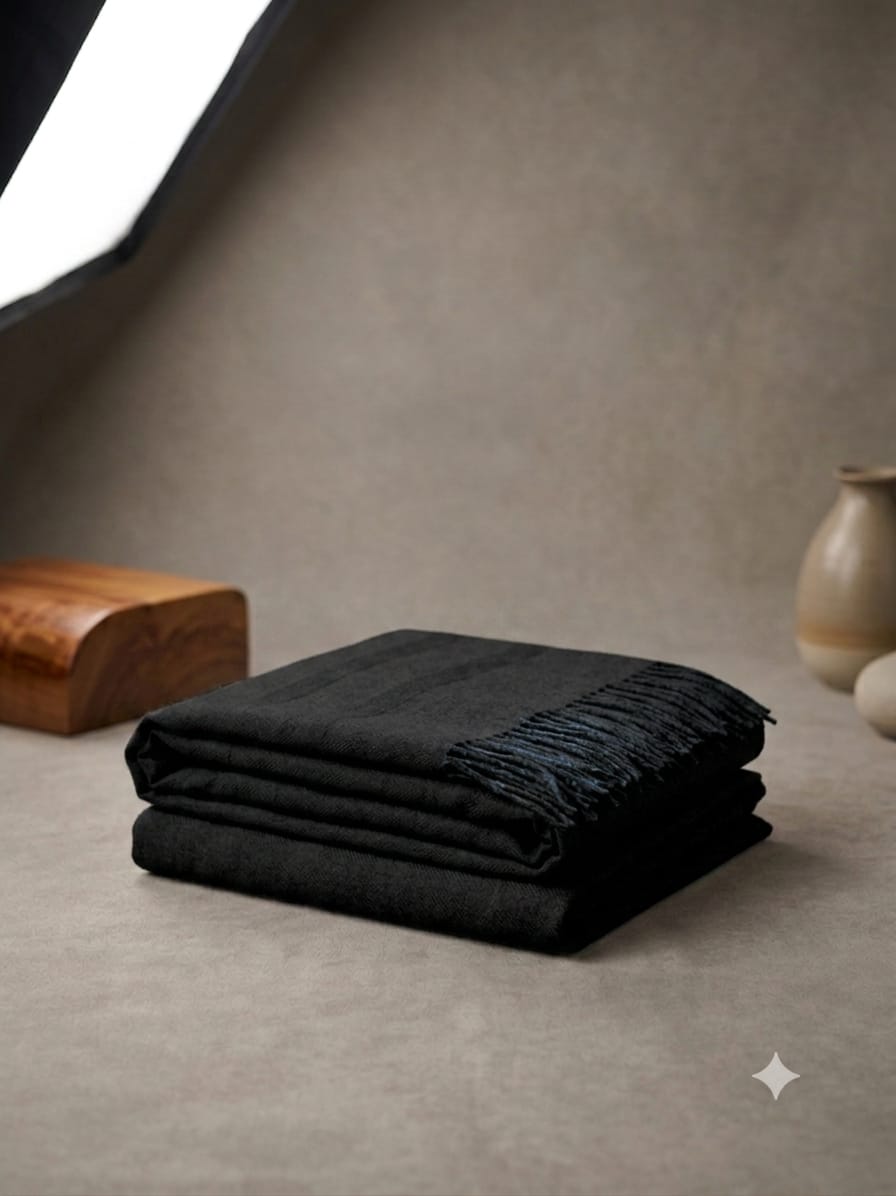 Classic Tassel Winter Cashmere Scarf