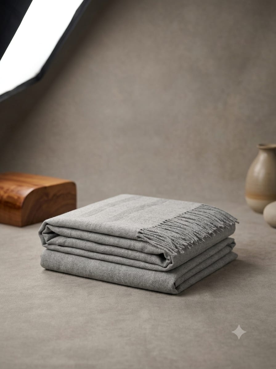 Classic Tassel Winter Cashmere Scarf