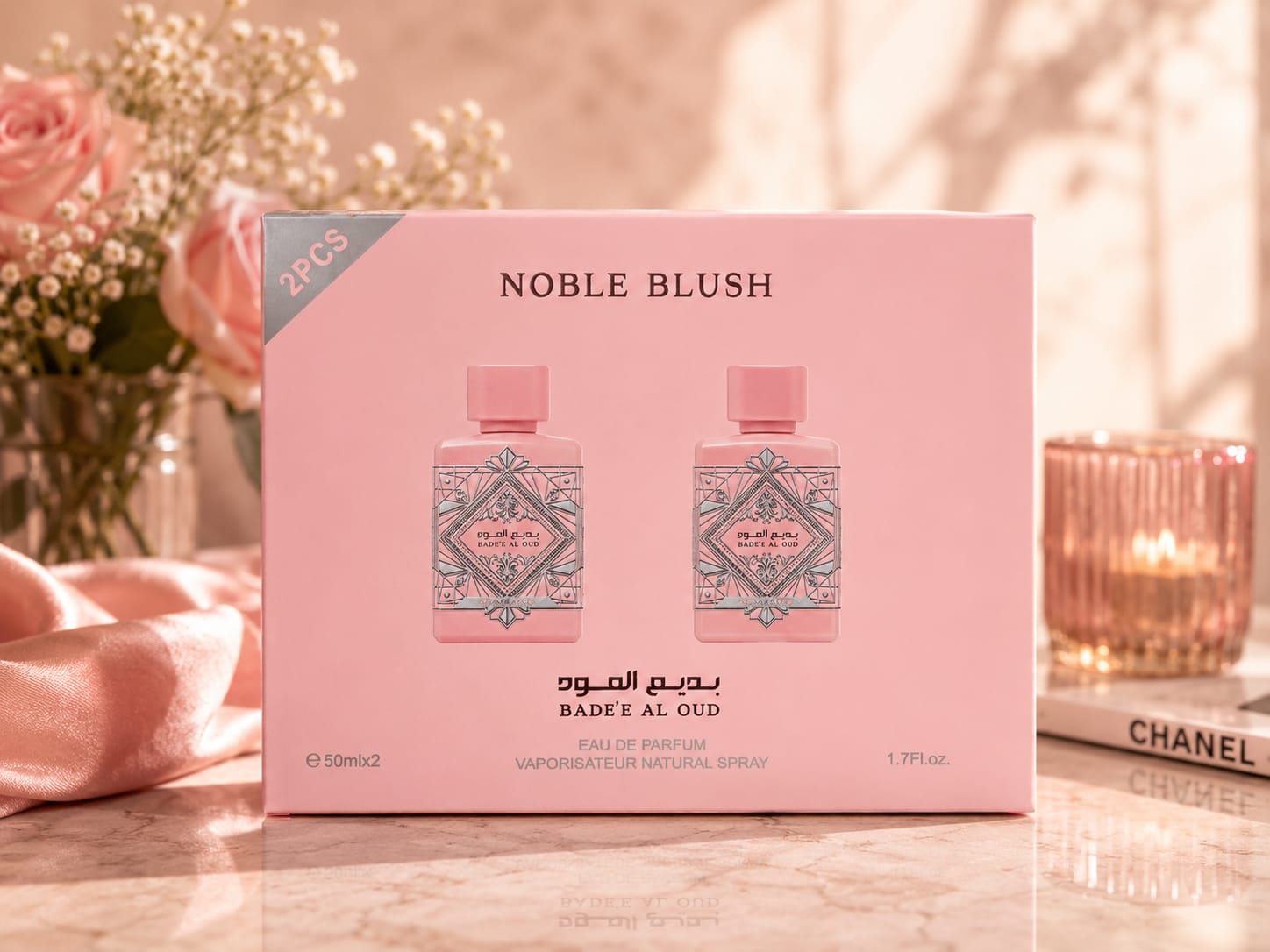 Noble Blush Eau De Parfum 50ml – 2 Piece Set