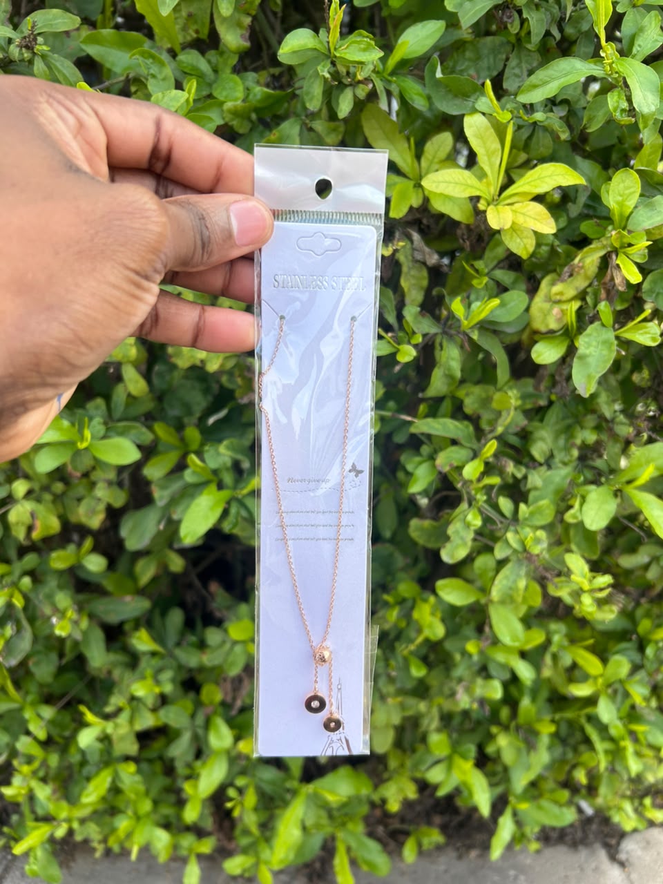 Women’s Rose-Gold Tone Pendant Necklace – Assorted Pendant Designs