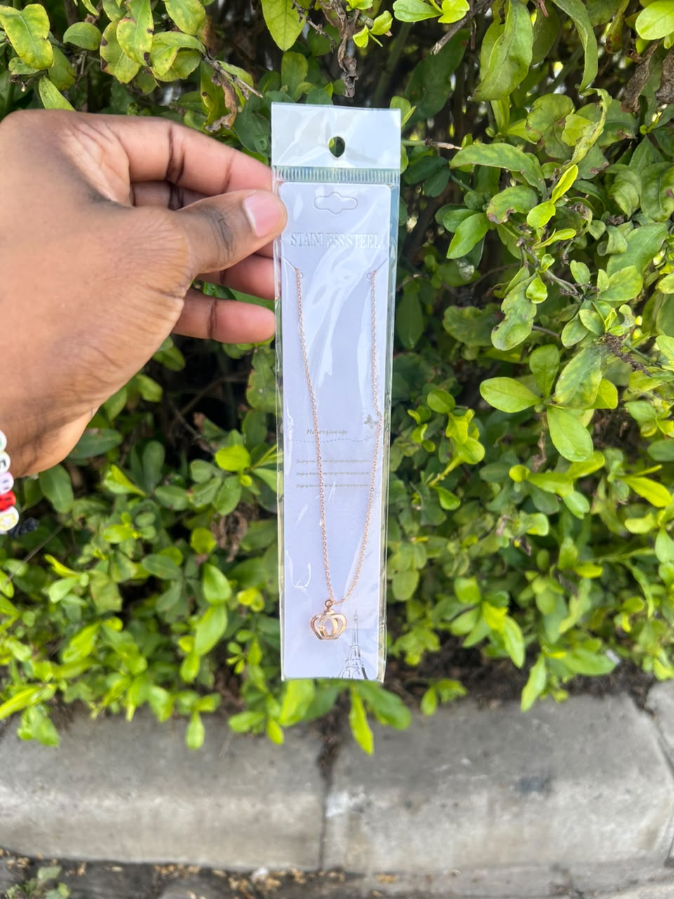 Women’s Rose-Gold Tone Pendant Necklace – Assorted Pendant Designs