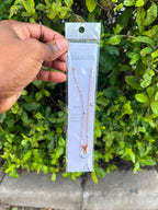 Women’s Rose-Gold Tone Pendant Necklace – Assorted Pendant Designs
