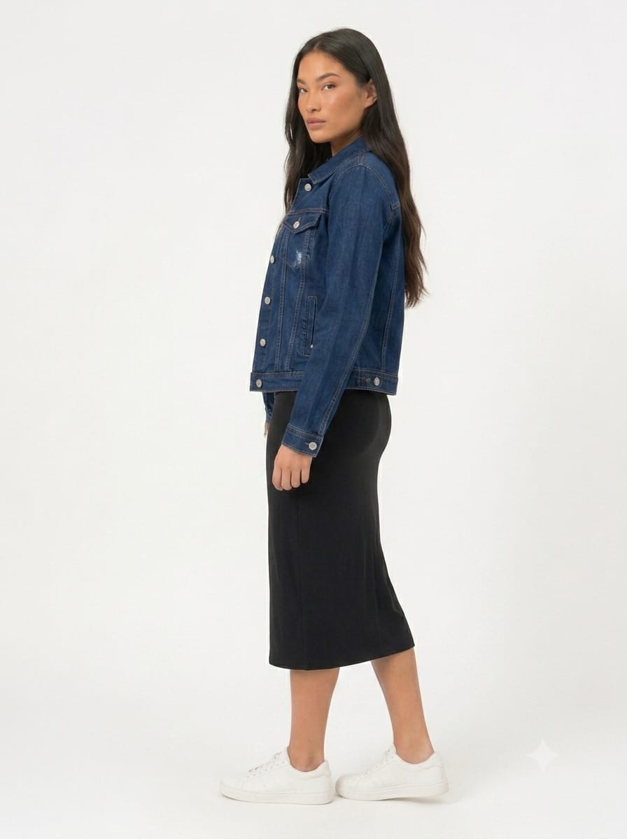 Women's Slim-Fit Denim Jacket – DYQ-288