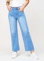 High-Rise Wide-Leg Jeans XD802