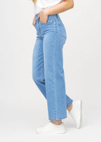 High-Rise Wide-Leg Jeans XD802