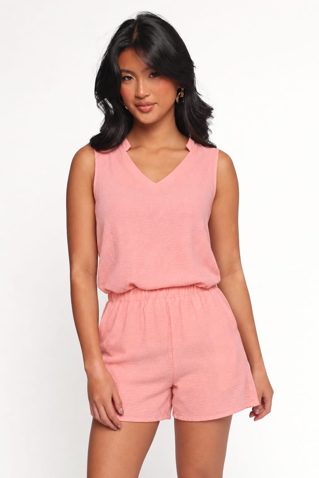 Sunlit Ease Tank & Shorts Set