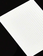 White 1sheet Stripe Pattern Nail Art Sticker XD21