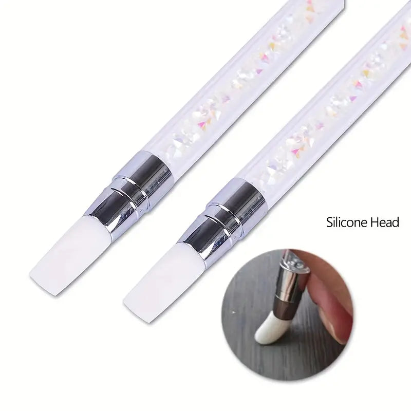 Sparkle Dual Ended Nail Art 5Pc Tool Set - The Ultimate Kit for Precision Nail Designs!