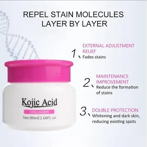 Kojic Acid & Collagen Whitening Cream - Brightening & Moisturizing Care