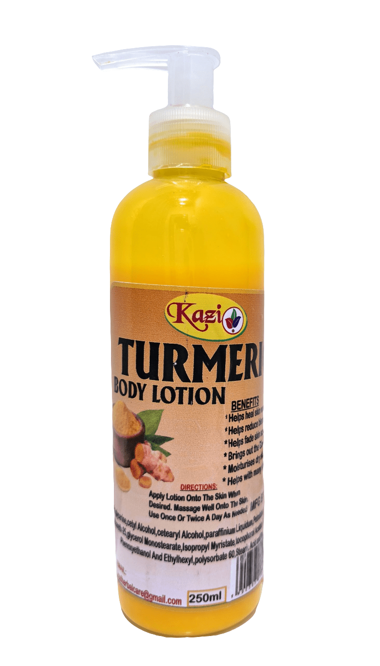 Kazi Turmeric Body Lotion – Brightening & Nourishing Moisturizer (250ml)