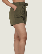Chic Structured Shorts with Belt – Sleek & Stylish for Any Occasion