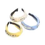 Knotted Pearl Styled Aliceband – Stylish Accessories for Every Occasion