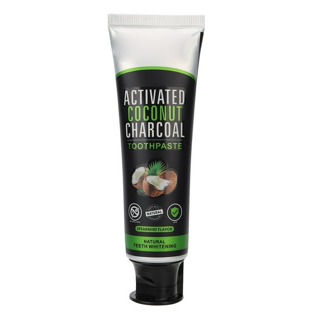 Activated Coconut Charcoal Toothpaste - Natural Whitening & Fresh Breath