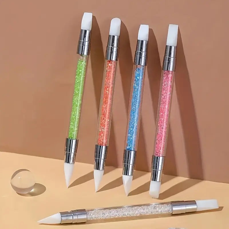 Sparkle Dual Ended Nail Art 5Pc Tool Set - The Ultimate Kit for Precision Nail Designs!