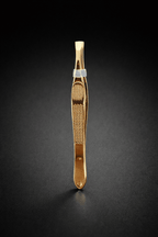 Stainless Steel Straight Eyebrow Tweezers 1pc – Precision Hair Removal Tool