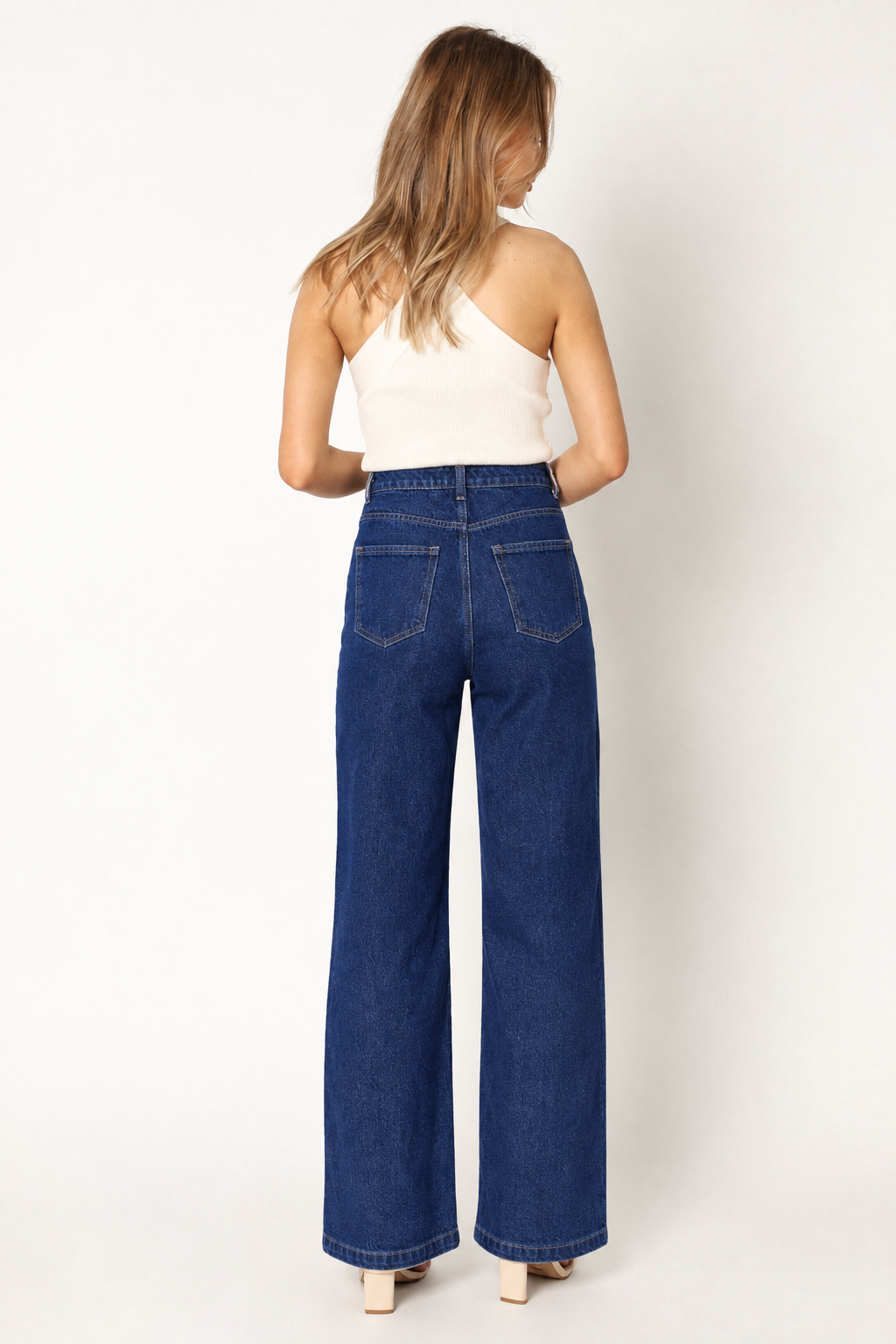 Deep Indigo High-Rise Skinny Jeans