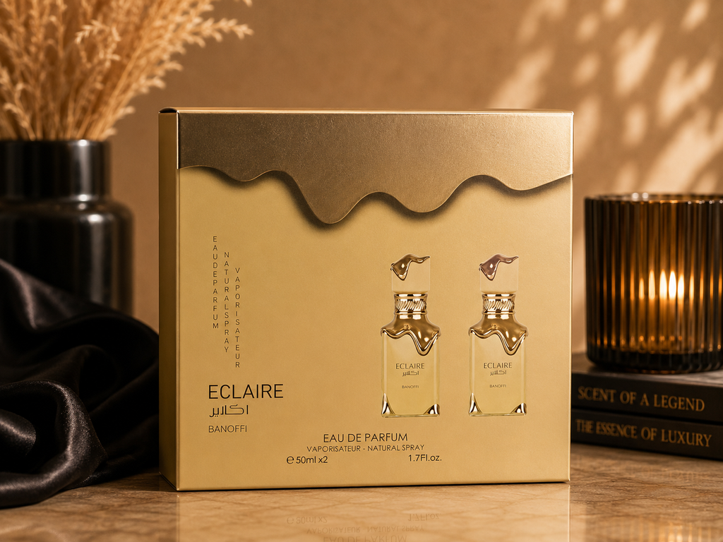 Lataffa Banoffi Eclaire Eau De Parfum 50ml – 2 Piece Set